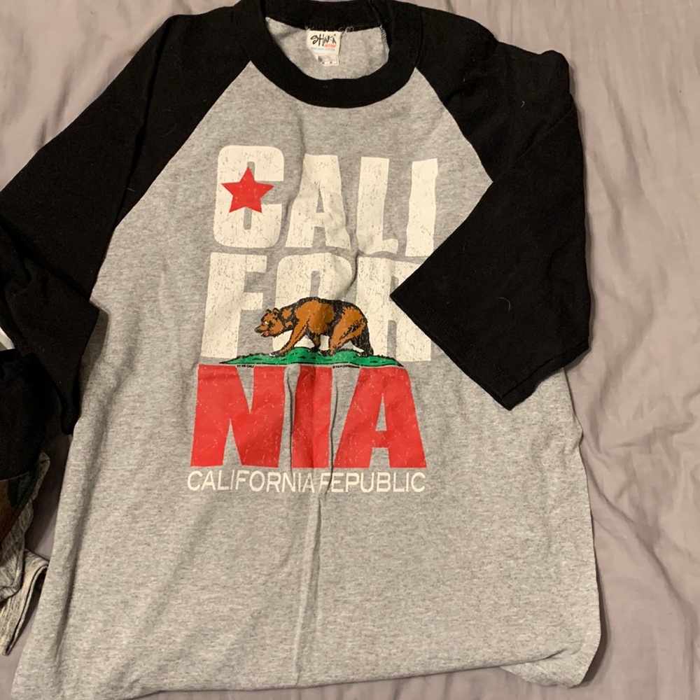 Shaka 3/4 length t shirt